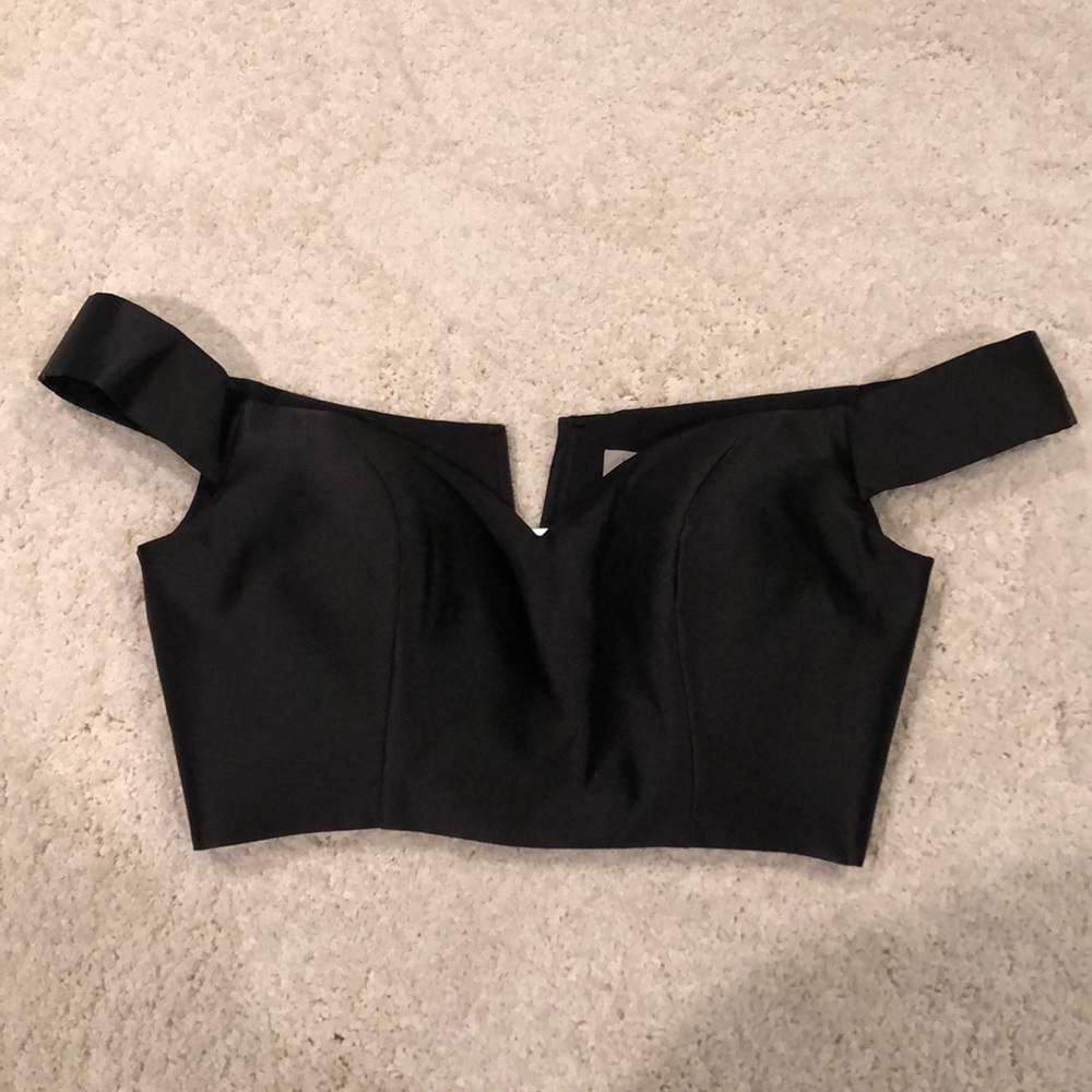 NWT Black Two Piece Jovani - Picture 3 of 8